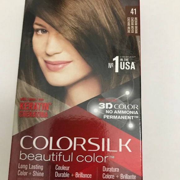 Revlon  Colorsilk  Medium Brown 3D Color #41 - Picture 8 of 8